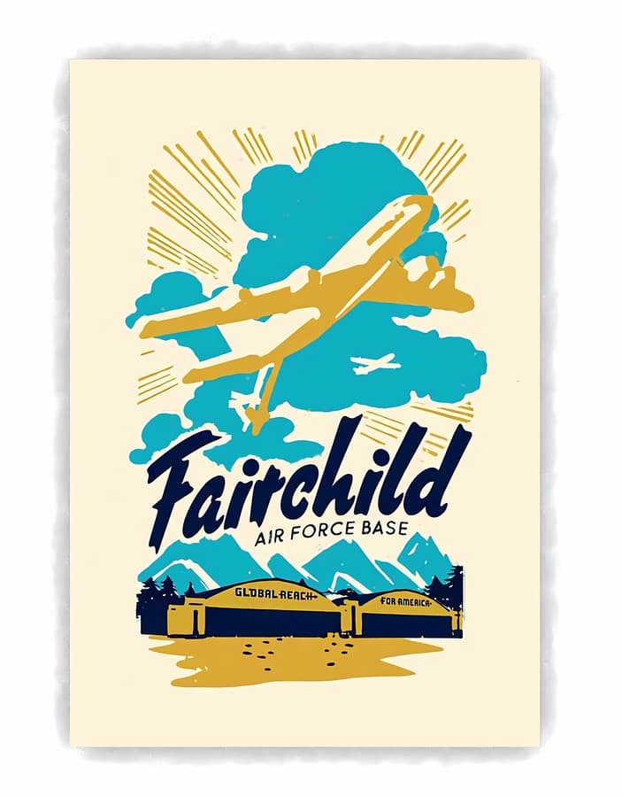 Fairchild Air Force Base artwork
