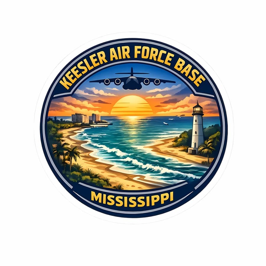 Keesler Air Force Base Mississippi badge